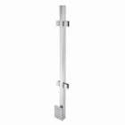 pilar cuadrado lateral tapon 4 pinzas