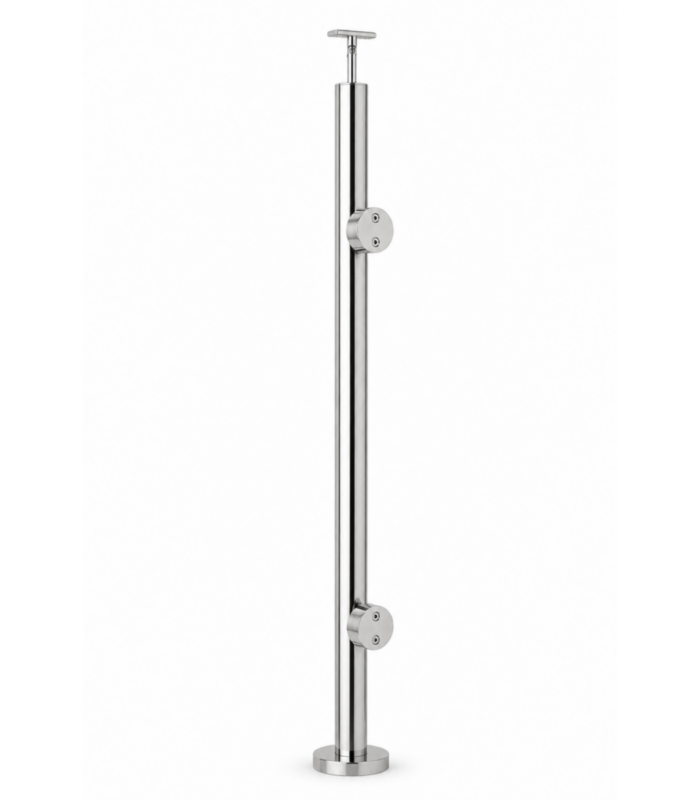 redondo pinza simple suelo articulado