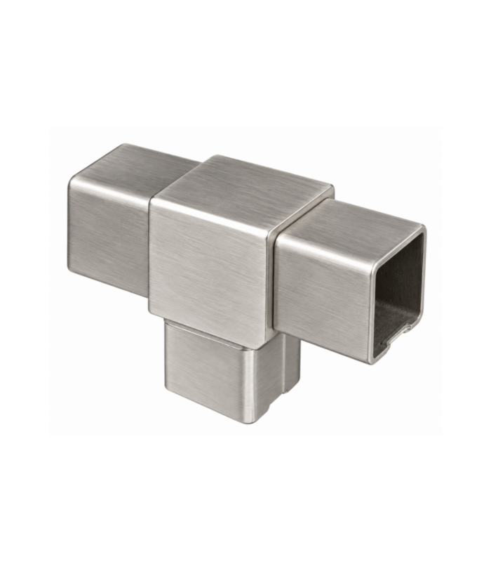 conector tubo cuadrado doble f600 79